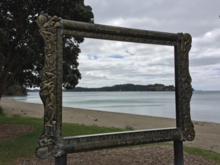 Some of the regional parks have these neat picture frame statues