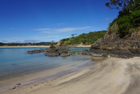 The beach at Matapouri