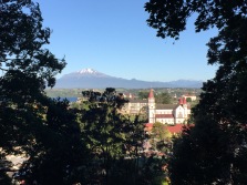 Also had views of Calbuco, and PV's famous church.
