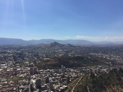 Santiago is surrounded by awesome mountains too.